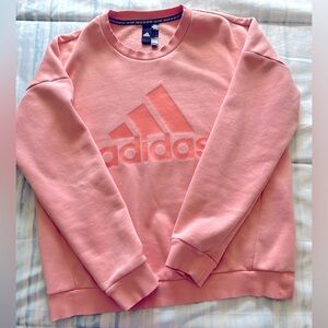 Adidas salmon sweatshirt